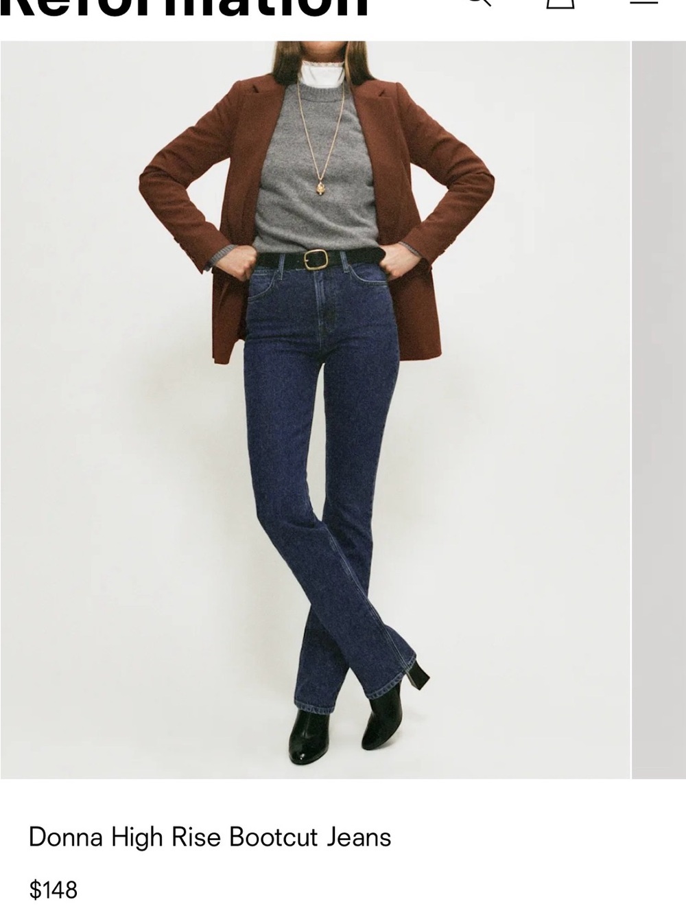 Reformation High-Rise Jeans